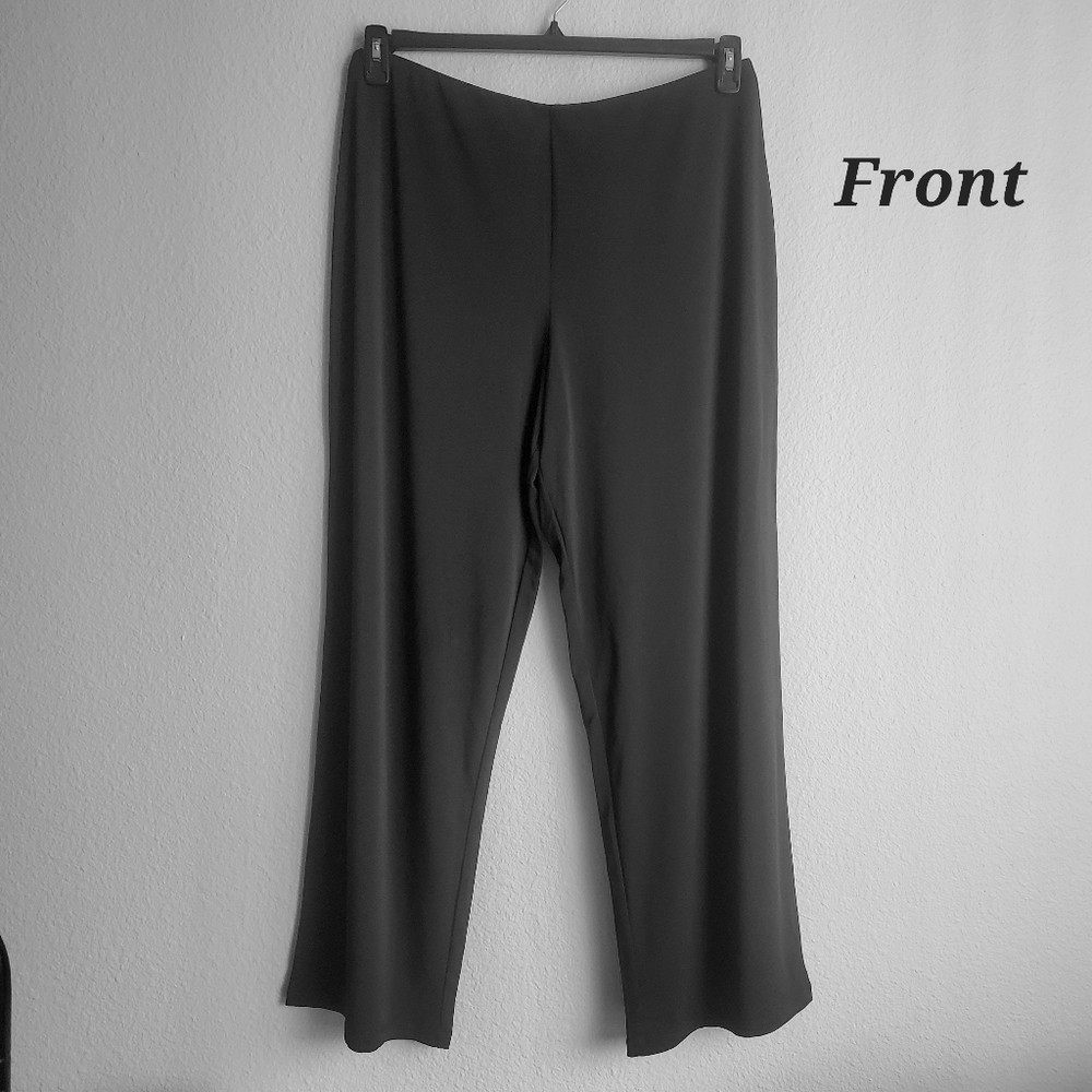 NWT Joan Vass Wide Straight Leg Slacks